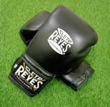 Reyes Premium Leather Hook and Loop Boxing Gloves Durable Training Sparring - $133.00
