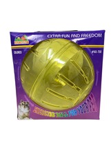 Exercise Ball for Dwarf Hamsters, Mice and other small animals 7&quot; yellow - £11.72 GBP