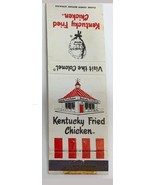 KFC - Kentucky  Fried  Chicken Fast Food Restaurant Vintage Matchbook - $10.00