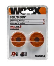 WORX WA0004 (2) Replacement Trimmer Line for Select Cordless String Trimmers image 6