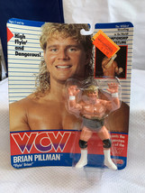 1990 Galoob WCW Wrestler "BRIAN PILLMAN" Action Figure in Sealed Blister Pack - $79.15