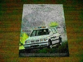 1994 Print Ad The 1995 Suzuki Sidekick Ranger Car Los Angeles Earthquake - £7.71 GBP