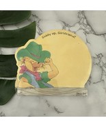 Suzys Zoo Vintage Notepad New Giddy Up Girlfriend Cowgirl Duck Yellow - $12.86
