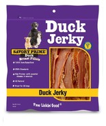 Savory Prime 401 Natural Duck Jerky Dog Treats, 16 Oz - $19.79