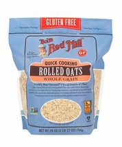 Bob&#39;s Red Mill Gluten Free Quick Cooking Rolled Oats, 28 Oz - £14.92 GBP