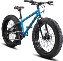 Youth/Adult Fat Tire Mountain Bike, 15-19 Inch Aluminum Hardtail Frame, ... - £509.65 GBP