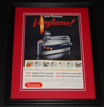 1959 Ronson Varaflame 11x14 Framed ORIGINAL Vintage Advertisement - $49.49