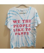 Pink Victoria&#39;s Secret T-Shirt  We The People Like To Party Size Large - £14.74 GBP