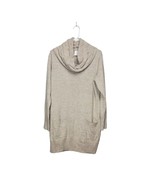 New York &amp; Company Sweater Dress Women&#39;s Large Long Sleeve Turtleneck Oa... - £20.56 GBP