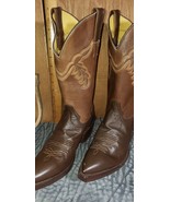 Womens cowboy bootsHoncho Brown Kangaroo emb upper size:8.5 C    item: P174 - £146.77 GBP