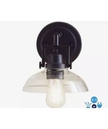 allen + roth Wall Sconce ULLIE Black Matte Finish Clear Glass Shade #496... - $23.86