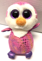 Ty Beanie Boo PATTY Pink Owl 6" Plush Figure - £3.96 GBP