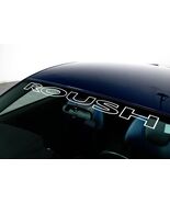 OEM Roush Outline Windshield Decal &amp; Roushcharged Hood Decals 3PC Fits M... - $1,650.78 MXN