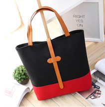  Fashion Canvas Handbags High Quality Simple Large-capacity Women&#39;s Shopping Bag - £14.12 GBP