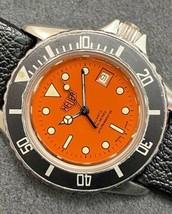 Vintage Midsize 32mm Ladies Tag Heuer 980.016 Orange Dive 980.005 -ish Watch - £836.71 GBP