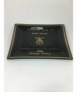 Vtg Shriners Tray 1968 Sudan Temple Chicago Illinois 94th Imperial Council - $16.46