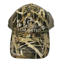 DUCKS UNLIMITED Camo Cap Trucker Hat Mesh Back DU Leader 2017 Officially... - $14.03