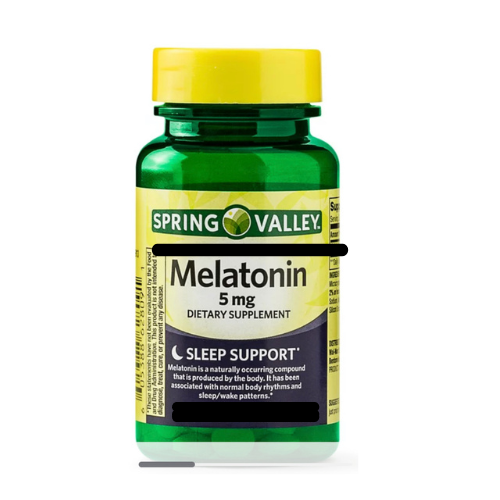 Primary image for Melatonin Spring Valley - American High quality. 5mg, 250 Tablets 