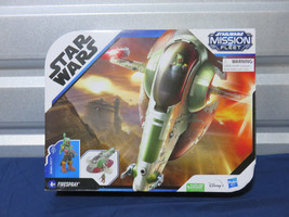 Star Wars Mission Fleet Firespray Boba Fett Toy Ship New (c6) - £27.61 GBP