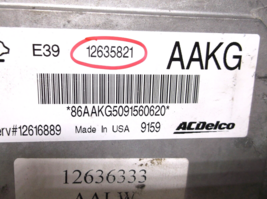 10-11   CHEVROLET EQUINOX/TERRAIN /ENGINE COMPUTER/ECU.PCM image 3