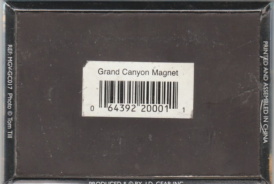 Grand Canyon National Park souvenir magnet for refrigerator, locker, etc Item image 2