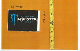  Medium Square Size Monster Energy Lo-Carb LOGO Soda Machine Flavor Strip - £3.18 GBP