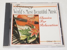 Treasury of the World&#39;s Most Beautiful Music Classics for Relaxation Disc 3 CD - £10.11 GBP