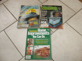 LOT o 3 Mechanix Illustrated ICE, Home Improvements You Can do SEPT 79, FEB 1980 - £12.09 GBP