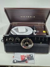 Victrola Empire Signature Bluetooth, FM, CD, Cassette 6-in-1 Record Player - €68,46 EUR