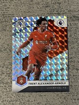 Trent Alexander-Arnold 2021/22 Panini Mosaic EPL Reactive Gold &amp; Silver Prizm - $5.51