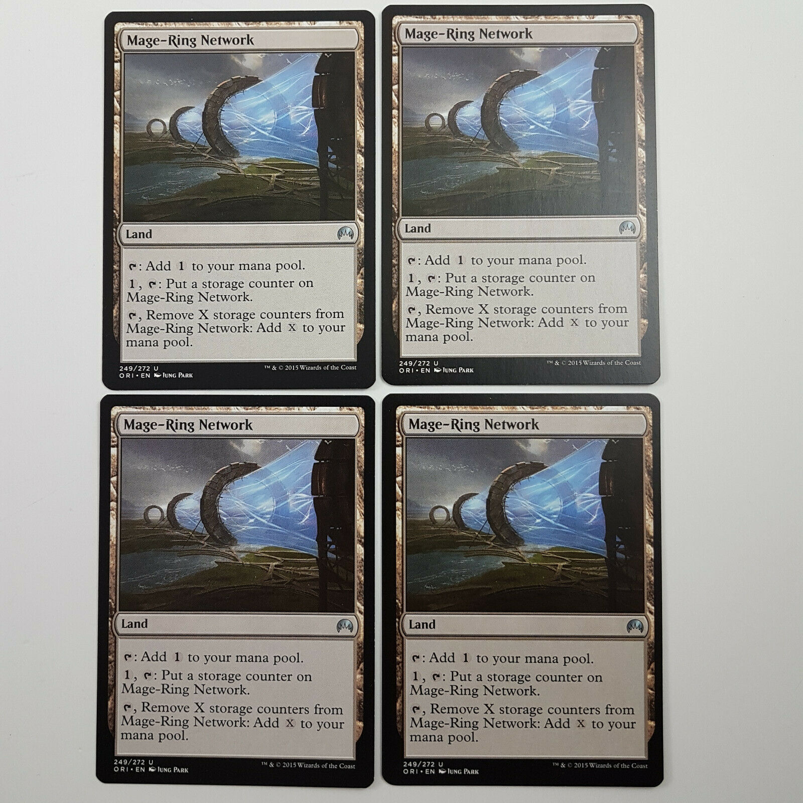 MTG Mage-Ring Network x 4 Magic Origins Uncommon UC Non Basic Land - $0.91