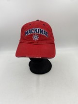 Mackinac Michigan Red The Game One Size Fits Most Cap Adjustable Back - $9.50