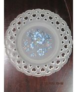 "Viking" Frosted Glass Lettice Borders 9.75" ^^ - $44.55