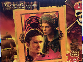 DISNEY PIRATES OF THE CARIBBEAN At Worlds End 63 Pc Puzzle - £9.38 GBP