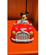 Disney Parks Mickey Mouse in Car Plastic Toy NEW - $22.90