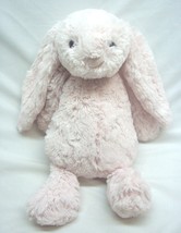 Jellycat Soft Floppy Light Pink Bunny Rabbit W/ Chime 12&quot; Plush Stuffed Animal - £23.49 GBP