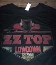 Vintage Style Zz Top Lowdown 1969 Band Long Sleeve T-Shirt Big &amp; Tall 4XLT New - £19.77 GBP