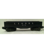 Vintage Lionel Model Railroad O Gauge Coal Car Number 6012 Excellent Con... - $20.00