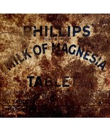 Phillips Milk Of Magnesia Tablet Tin 1950s Antique Medical Collectibles E72 - $27.32 CAD