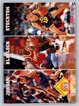 1993-94 Hoops #289 Steals (Michael Jordan /Mookie Blaylock/John Stockton) - £1.95 GBP
