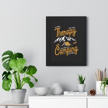 Framed Adventure Lovers Poster: &quot;You know... I don&#39;t need therapy, I just need t - £49.55 GBP+