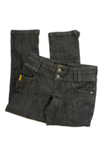 LOLE Womens Jeans Black Stretch Straight Leg Crop Capri Size 2 - £10.56 GBP