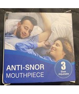 1-Pack Anti Snore Mouthpiece Sleep Aids Mouth Guards Stop Snoring Adjust... - $10.00