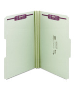 Smead 19934 1/3-Cut Tabs 2 in. Expansion Pressboard Folder - GY-GN (25/B... - £104.12 GBP