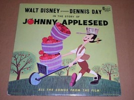 Johnny Appleseed Record Album Vinyl LP Dennis Day 1964 Disneyland Label - £39.04 GBP