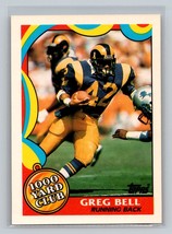 Greg Bell #8 1989 Topps Los Angeles Rams 1000 Yard Club - £1.56 GBP