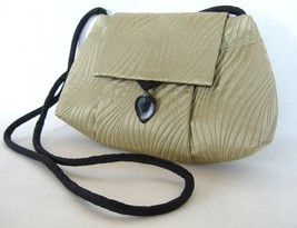 Sage Green Pagoda Purse Handmade Handbag Tapestry Shoulder Bag Clutch - £90.49 GBP