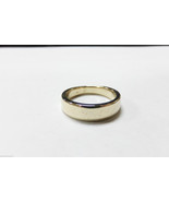 14k Yellow Gold 6mm Wedding Ring Sz 8 Anniversary Band 6.8g Artcarved 2m... - £239.49 GBP