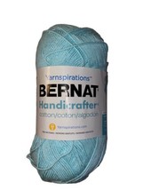 Bernat Handicrafter Yarnspirations Worsted Cotton Yarn Robin Egg Blue 14... - $8.50