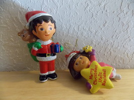 Dora &amp; Diego Christmas Ornaments  - $15.00